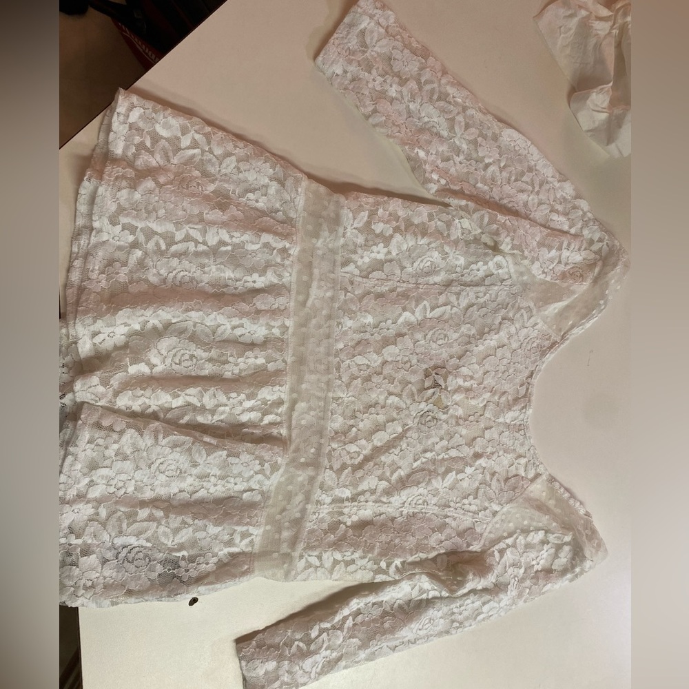 Hollister dress shirt see through